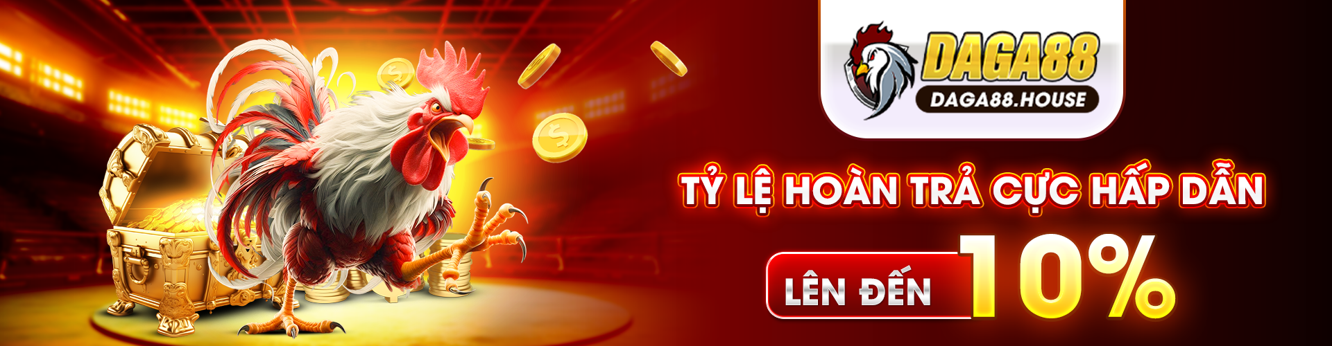 Tỷ lệ hoàn trả cực hấp dẫn lên đến 10%